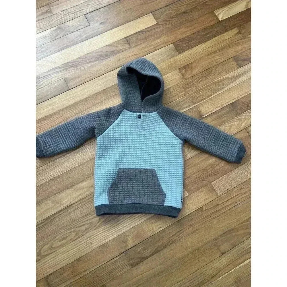 Deux Par Deux Toddler Boy's Sweater Hoodie Size 3 - Picture 2 of 6